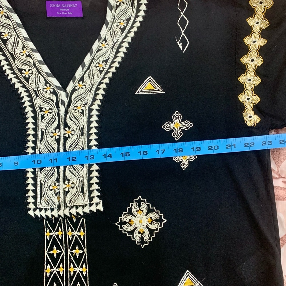 Sana Safinaz Black Dress - Picture 10 of 13